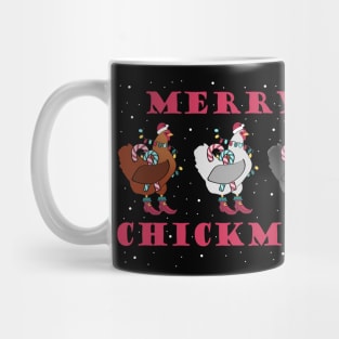 Merry Chickmas Chicken Mug